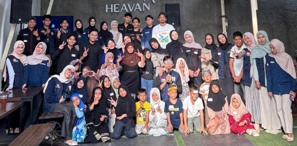 foto CPCD UNHAS Hadiri Kolaborasi "Heavan Of Happiness" Bersama KPAJ Makassar